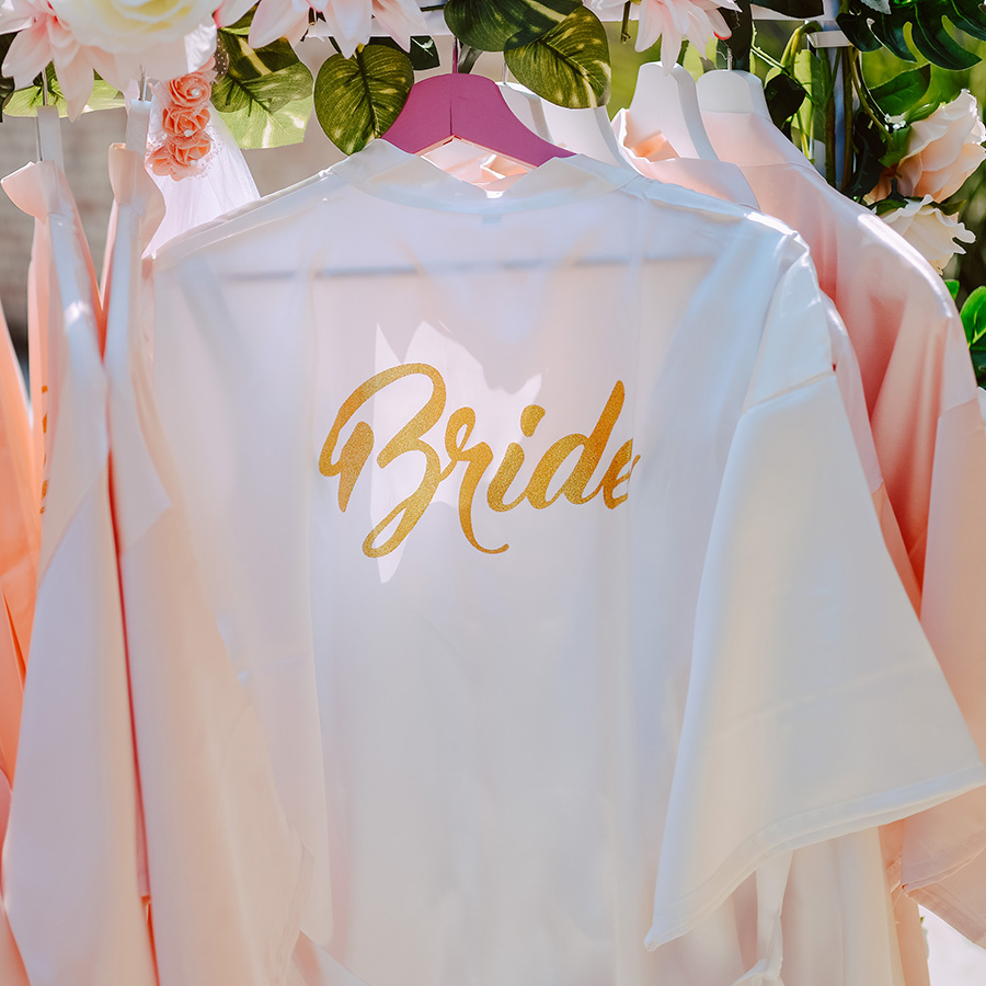 Bride Robe | Sole Sanctuary Foot Spa Bride Robe